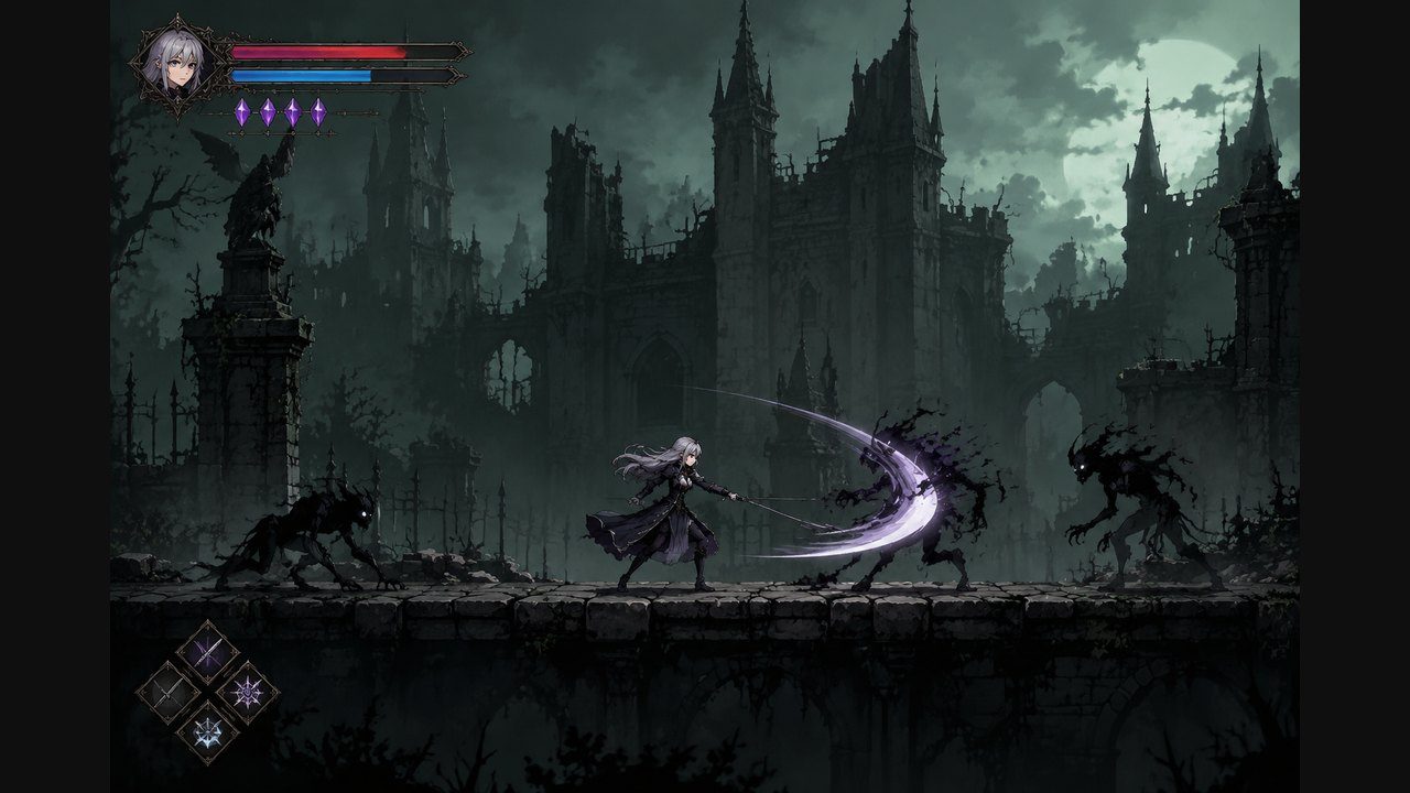 哥特少女勇闯恶魔城2 BOSS战攻略 详情图 7